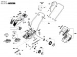 Bosch 3 600 HA6 275 ARM 360 Lawnmower 230 V / GB Spare Parts ARM360